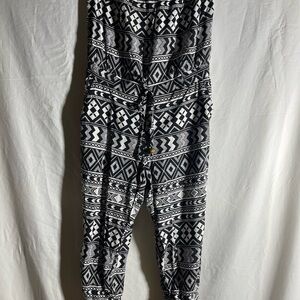 American Rag Monochrome Patterned Jumpsuit